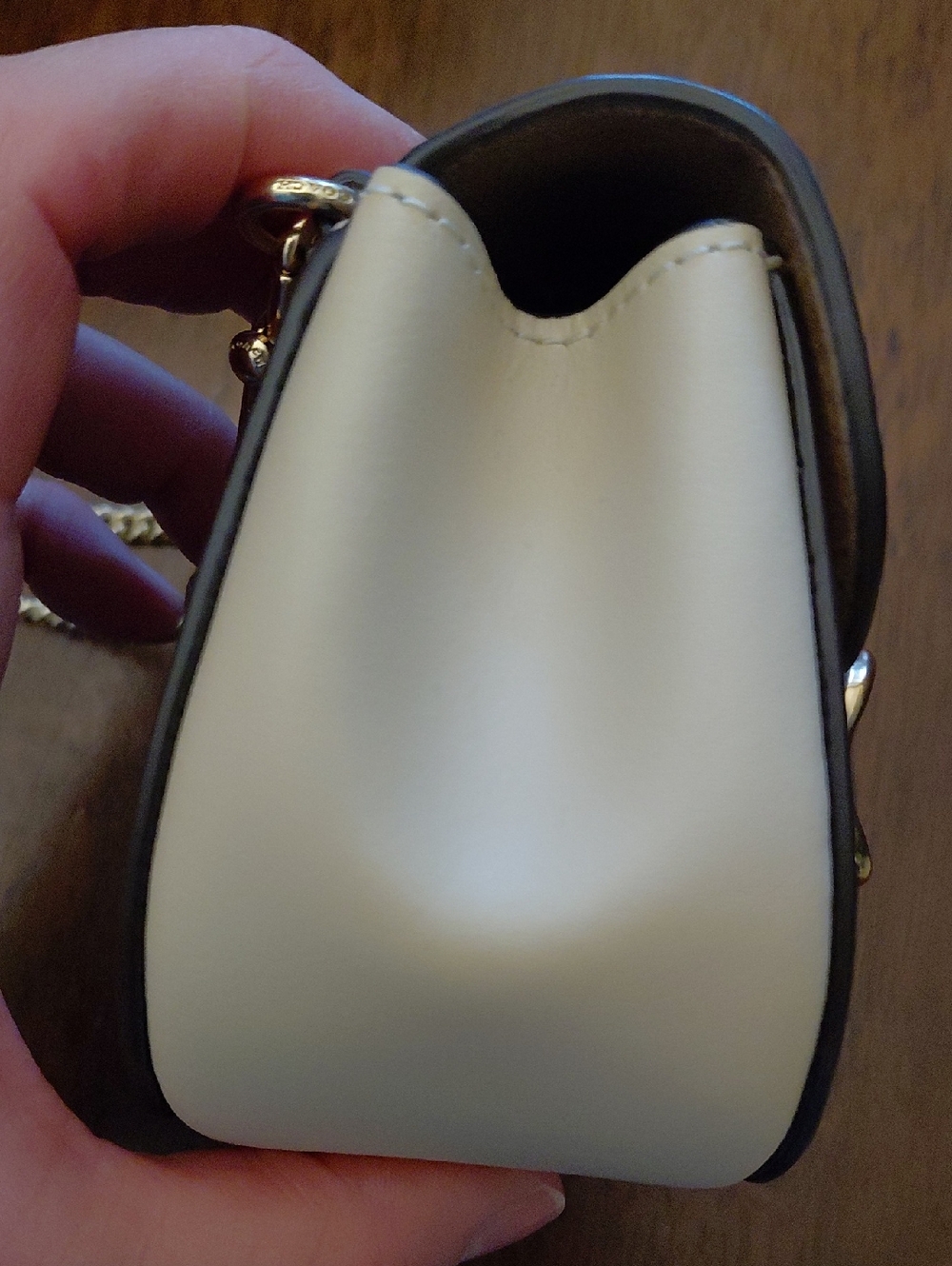 Coach Morgan Card Case On A Chain In Signature Canvas Style No. CJ689. - Picture 6 of 8